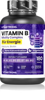 VITASTRONG Vitamin B Vitality Complex Vitamin B-Komplex 180 TABL