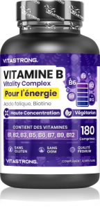 VITASTRONG Vitamin B Vitality Complex complexe de vitamine B 180 p.