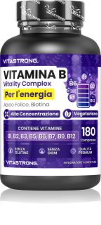 VITASTRONG Vitamin B Vitality Complex complesso vitaminico B 180 comp