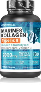 VITASTRONG Marine Collagen Kollagen in Tablettenform 180 TABL