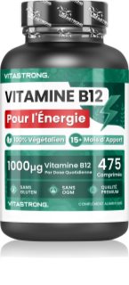 VITASTRONG Vitamin B12 pastilles pour le bon fonctionnement de l’organisme 475 p.