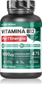 VITASTRONG Vitamin B12 compresse per favorire il corretto funzionamento dell’organismo 475 comp
