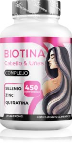 VITASTRONG Biotin Complex comprimidos para el cabello, las uñas y la piel 450 comp.