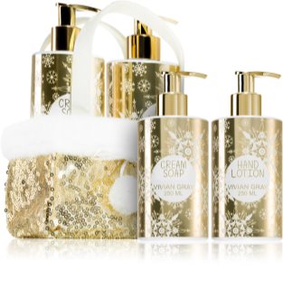 Vivian Gray Golden Glitters Vanilla & Patchouli Coffret cadeau mains