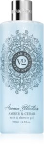 Vivian Gray Aroma Selection Amber & Cedar żel do kąpieli i pod prysznic 500 ml