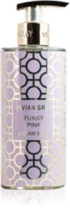 Vivian Gray Funky Pink Vanilla & Patchouli Flydende sæbe til hænder med duft 400 ml
