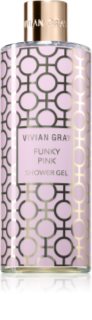 Vivian Gray Funky Pink Vanilla & Patchouli jemný sprchový gel s parfemací 500 ml