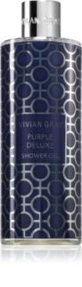 Vivian Gray Purple Deluxe Jasmine & Patchouli luksuzni gel za tuširanje s mirisom 500 ml