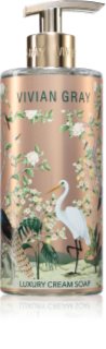 Vivian Gray Birds of Paradise skystasis muilas su pompa kvepalai Vanilla & Sandalwood 400 ml