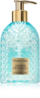 Vivian Gray Gemstone Jasmine & Patchouli cremige Seife für die Hände 300 ml