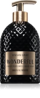 Vivian Gray Wonderful Oriental Woods jemné tekuté mýdlo na ruce 500 ml