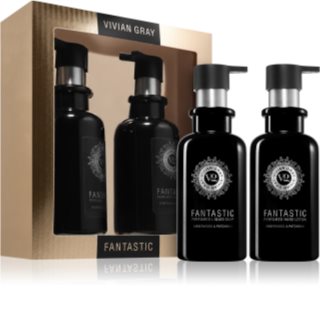 Vivian Gray Fantastic Amberwood & Patchouli confezione regalo per la cura del contorno naso