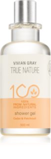 Vivian Gray True Nature Cedar & Patchouli felfrissítő tusfürdő gél 300 ml