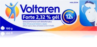 Voltaren Voltaren Forte 2,32% dermálny gél proti bolesti, zápalu, opuchu 100 g