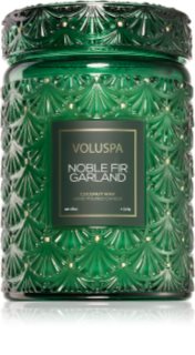 VOLUSPA Japonica Holiday Noble Fir Garland bougie parfumée 510 g