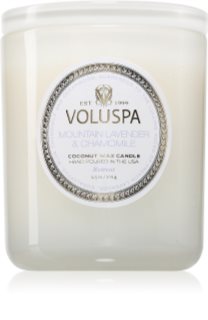 VOLUSPA Maison Blanc Mountain Lavender & Chamomile scented candle 270 g
