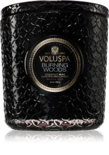 VOLUSPA Maison Noir Burning Woods bougie parfumée 850 g