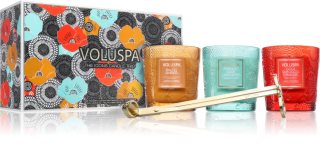 VOLUSPA XXV Anniversary Icons Candle Trio vonná svíčka dárková sada 3x142 g