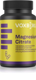 Voxberg Magnesium Citrate kapsuly na regeneráciu svalov 90 cps