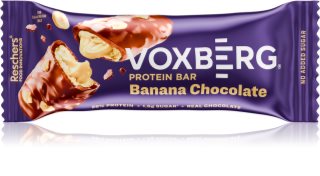 Voxberg Proteinová tyčinka proteínová tyčinka bez pridaného cukru príchuť Banna Chocolate 50 g