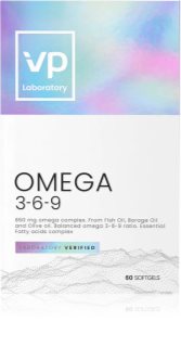 VPLab Omega 3-6-9 Weichkapseln für eine gute Herzfunktion 60 KAP