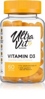 VPLab UltraVit Gummies Vitamin D3 žvýkací měkké tobolky pro udržení vitality 60 ks