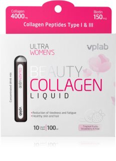 VPLab Beauty Liquid Collagen Kollagen in Ampullen 10x10 ml