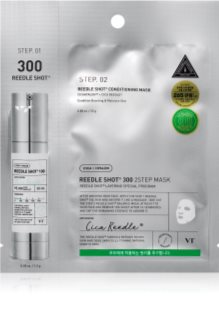 VT Cosmetics VT Cosmetic Reedle Shot 700 2-Step Mask masque rénovateur intense pour un traitement de la peau en deux étapes 26.5 g
