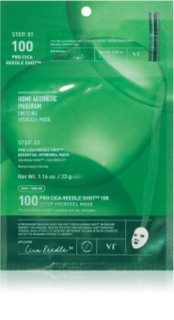 VT Cosmetics Pro Cica Reedle Shot 100 2Step Hydrogel Mask intensive hydrogel mask with soothing effect 34.5 g