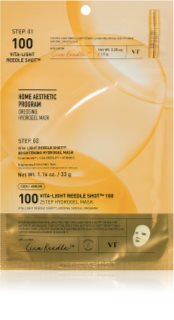 VT Cosmetics Vita-Light Reedle Shot 100 2Step Hydrogel Mask intensive hydrogel mask for radiance and hydration 34.5 g