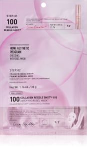 VT Cosmetics Collagen Reedle Shot 100 2Step Hydrogel Mask intensive hydrogel mask with firming effect 34.5 g