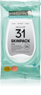 VT Cosmetics Skin Pack Mild exfoliating pads with soothing effect 100 pc