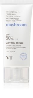 VT Cosmetics Mushroom Airy Sun Cream ochranný krém na tvár s hydratačným účinkom SPF 50+ 50 ml