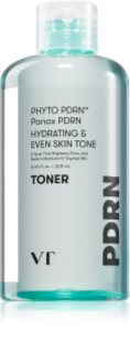 VT Cosmetics PDRN Toner lotion tonique hydratante visage pour une peau lumineuse 250 ml