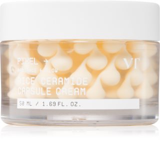 VT Cosmetics Rice Ceramide Capsule Cream brightening moisturising cream for strengthening the skin barrier 50 ml