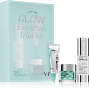 VT Cosmetics Glow Essentials Trial Kit gift set to brighten and smooth the skin