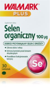 Walmark Selen organiczny 100 µg tabletki dla prawidłowego funkcjonowania organizmu 30 tabletek