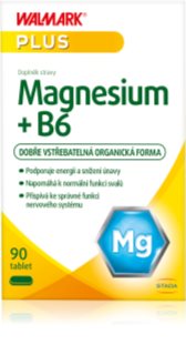 Walmark Magnesium + B6 tablety urychlující regeneraci po zvýšené fyzické zátěži 90 tbl