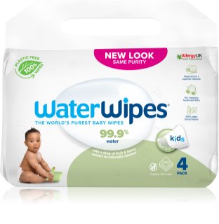 WaterWipes Baby Wipes Soapberry 4 Pack Maigas mitrās salvetes mazuļiem 4x60 gab.
