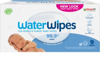 Water Wipes Baby Wipes 9 Pack detské jemné vlhčené obrúsky 9x60 ks