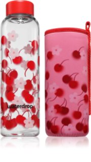 Waterdrop Glass Edition Wasserflasche Sour Cherry 1 St.