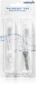 Waterpik PP100 PikPocket replacement nozzles 2 pc