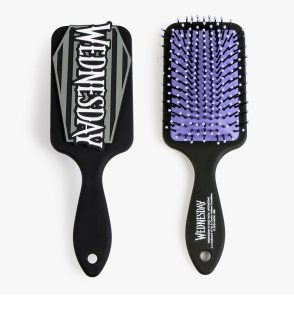 Wednesday Brush Rectangular Hair Brush for children 1 pc