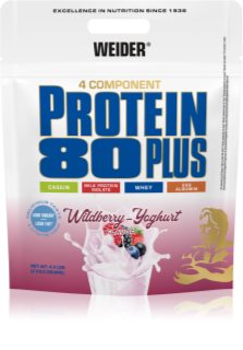 Weider Protein 80 Plus Molkenprotein mit Aminosäuren Geschmack Wildberry 2000 g