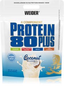 Weider Protein 80 Plus Molkenprotein mit Aminosäuren Geschmack Coconut 500 g