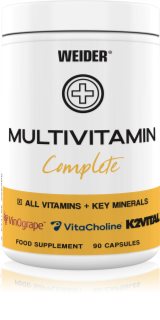 Weider Multivitamin komplexní multivitamín 90 cps