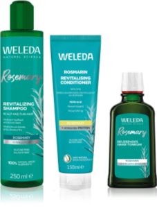 Weleda Rosemary setti hiusten kasvua edistämään ja tyviä vahvistamaan