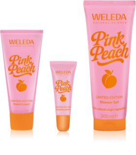 Weleda Pink Peach komplekt toitva ja niisutava toimega