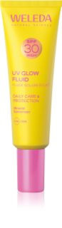 Weleda UV Glow Fluid pleťový fluid pro rozjasnění pleti SPF 30 30 ml