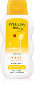Weleda Baby and Child ulei pentru bebeluși, cu gălbenele fara parfum 200 ml